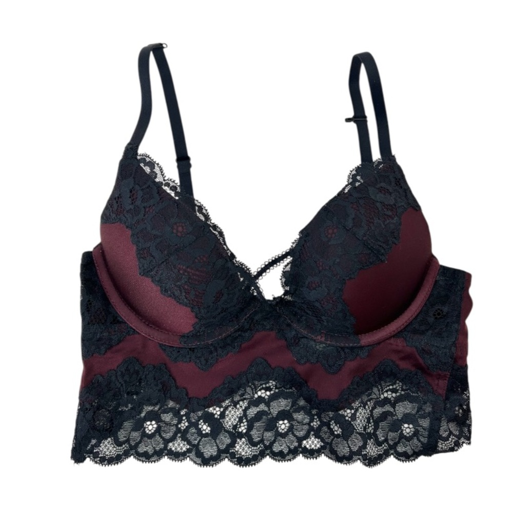 La Senza Beyond Sexy Ultimate Plunge Longline Lace Bra